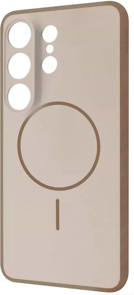 Чохол для смартфону Proove Softline Case with Magnetic Ring Samsung Galaxy S26 Ultra beige (PCLCSGSU2681)
