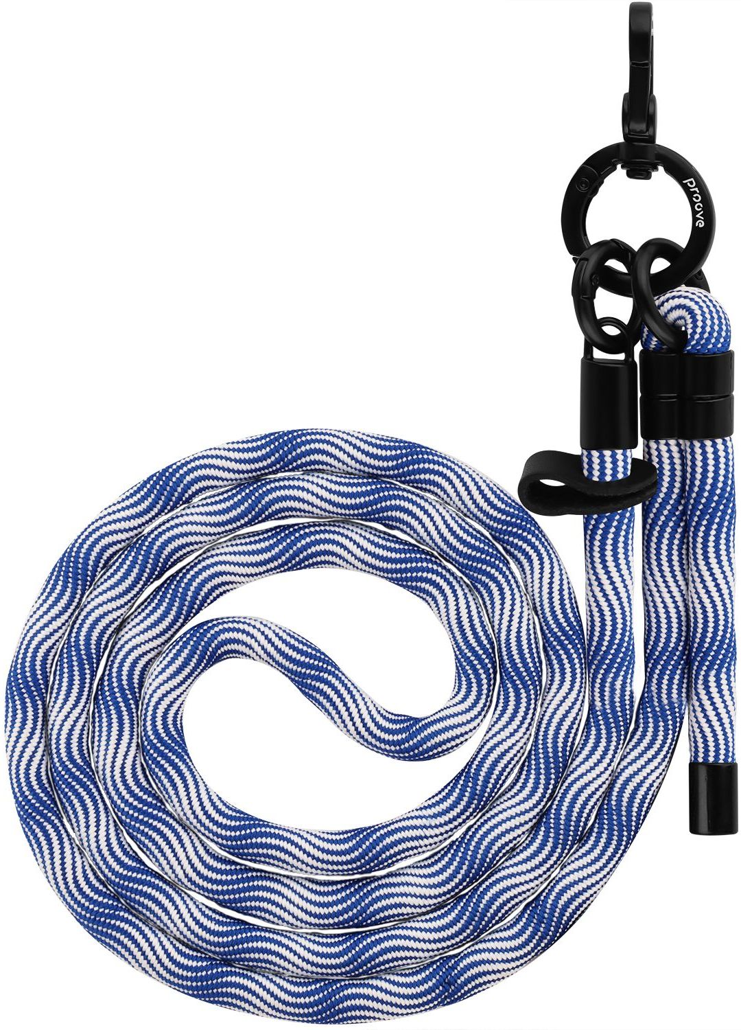 Ремінець для смартфону Proove Spiral Cross-Body Strap blue/white (PSBSUNSP1552)