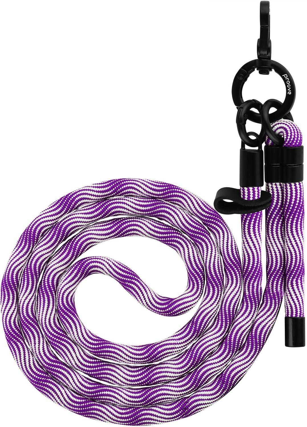 Ремінець для смартфону Proove Spiral Cross-Body Strap purple/white (PSBSUNSP1551)