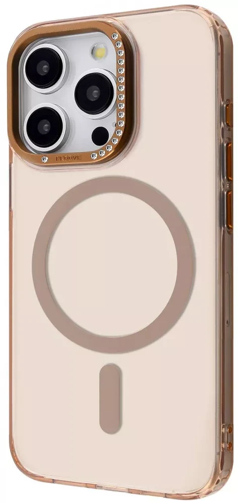 Чехол для смартфона Proove VS1 Case with Magnetic Ring iPhone 15 Pro gold (PCVSIP15P030)