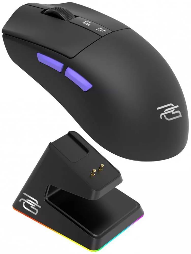 Мышь беспроводная игровая Proove Gaming Jester 8K with Charging Dock white/purple (WMJSCD022017)