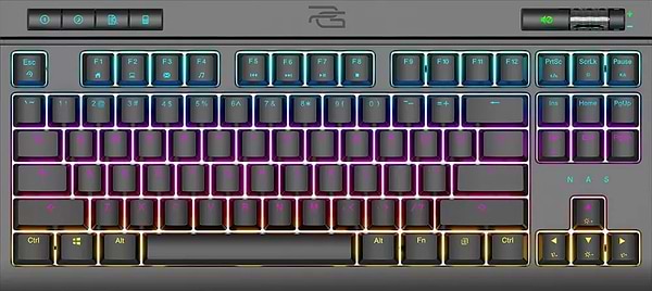 Фото - Клавіатура дротова ігрова Proove Gaming Sideswap (Ukraine Layout) Black (CKSI00022401)