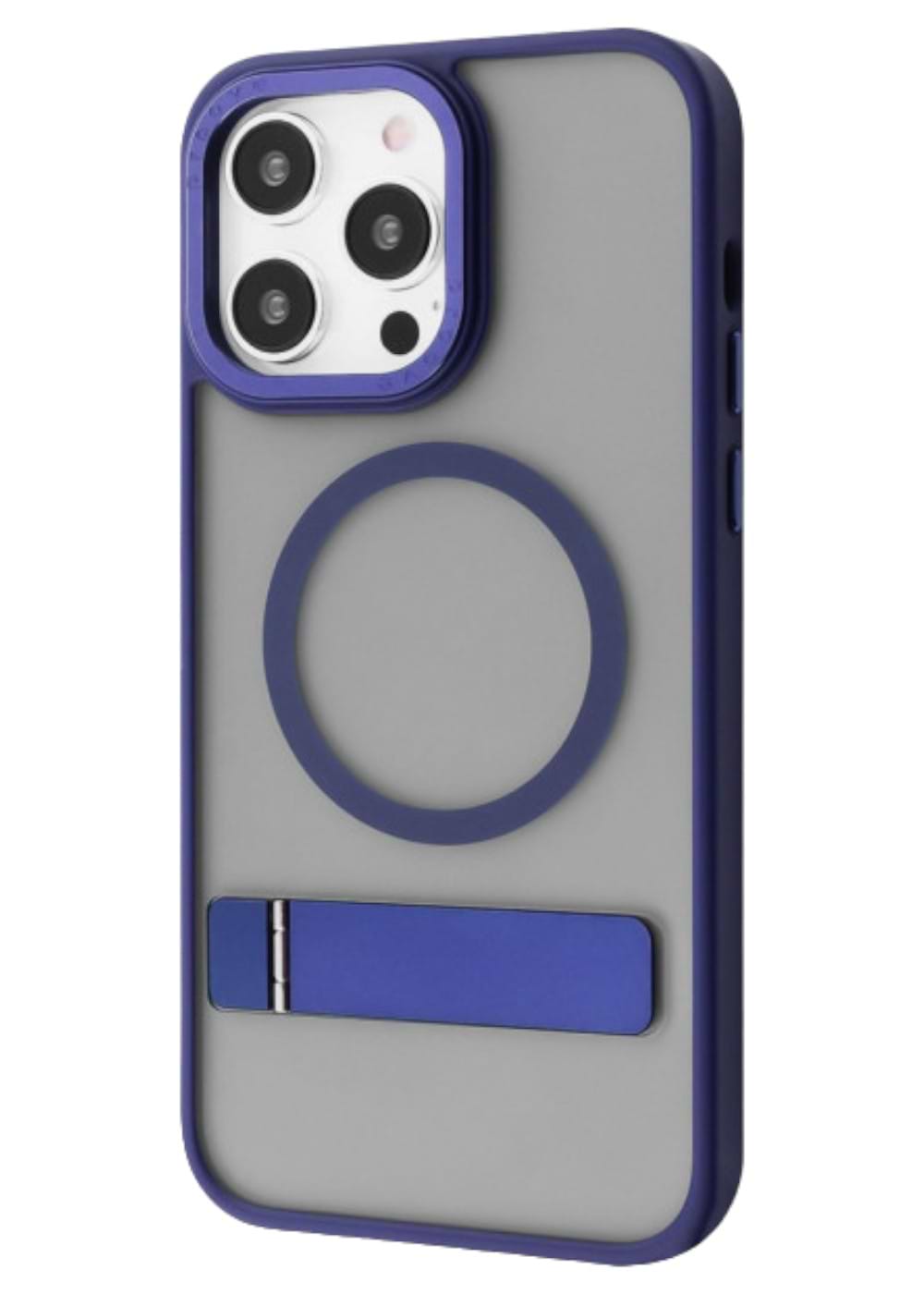 Чехол для смартфона Mainstay Case with Magnetic Ring iPhone 14 Pro Max Midnight Blue (PCMCIP14PM08) - Фото 1
