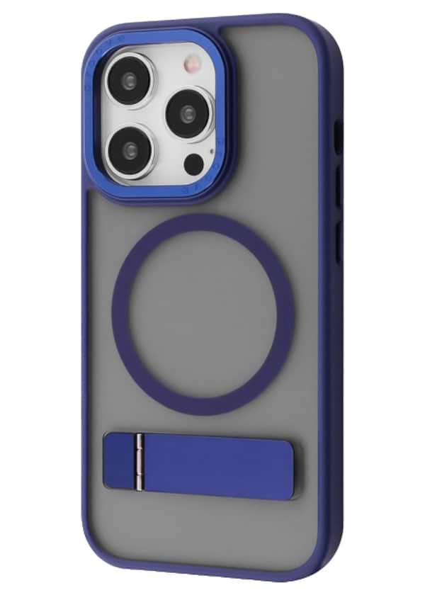 Фото - Чохол для смартфону Mainstay Case with Magnetic Ring iPhone 14 Pro Midnight Blue (PCMCIP14P008) Фото - Чохол для смартфону Mainstay Case with Magnetic Ring iPhone 14 Pro Midnight Blue (PCMCIP14P008)