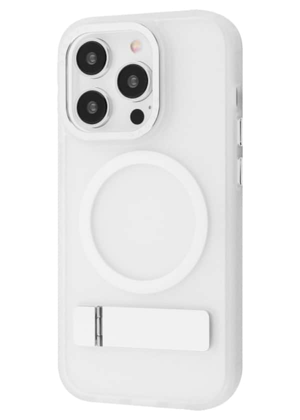 Фото - Чехол для смартфона Mainstay Case with Magnetic Ring iPhone 14 Pro White (PCMCIP14P014)