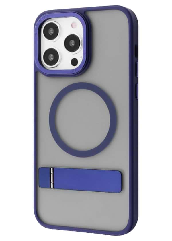 Фото - Чехол для смартфона Mainstay Case with Magnetic Ring iPhone 15 Pro Max Midnight Blue (PCMCIP15PM08)