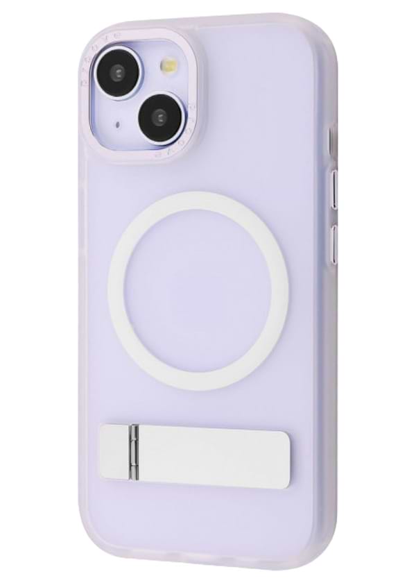 Фото - Чохол для смартфону  Mainstay Case with Magnetic Ring iPhone 15 White (PCMCIP150014)