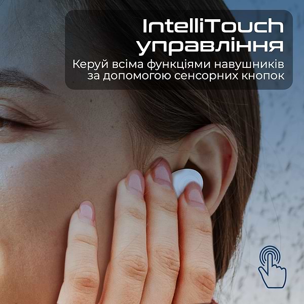 Фото - Навушники вкладиші бездротові TWS Promate propods.white