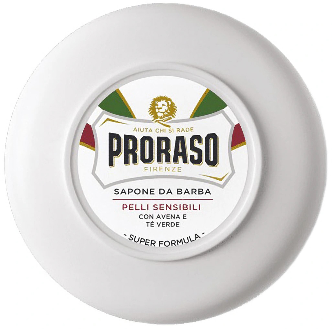 Мыло для бритья Proraso Shaving Soap Jar Sensitive Green Tea 150 мл (8004395001682)