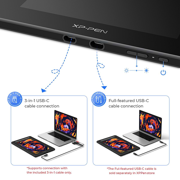 Фото - Графічний планшет XP-Pen Artist 16 Pen Display (2nd Gen) Black (JPCD160FH_BK)