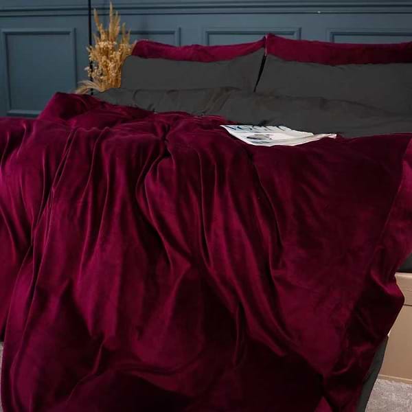 Фото - Комплект постільної білизни дитячий MirSon Велюр Winter Frost 28-0003 + 28-0002 Protea Velvet 110х140 (2200004005799)