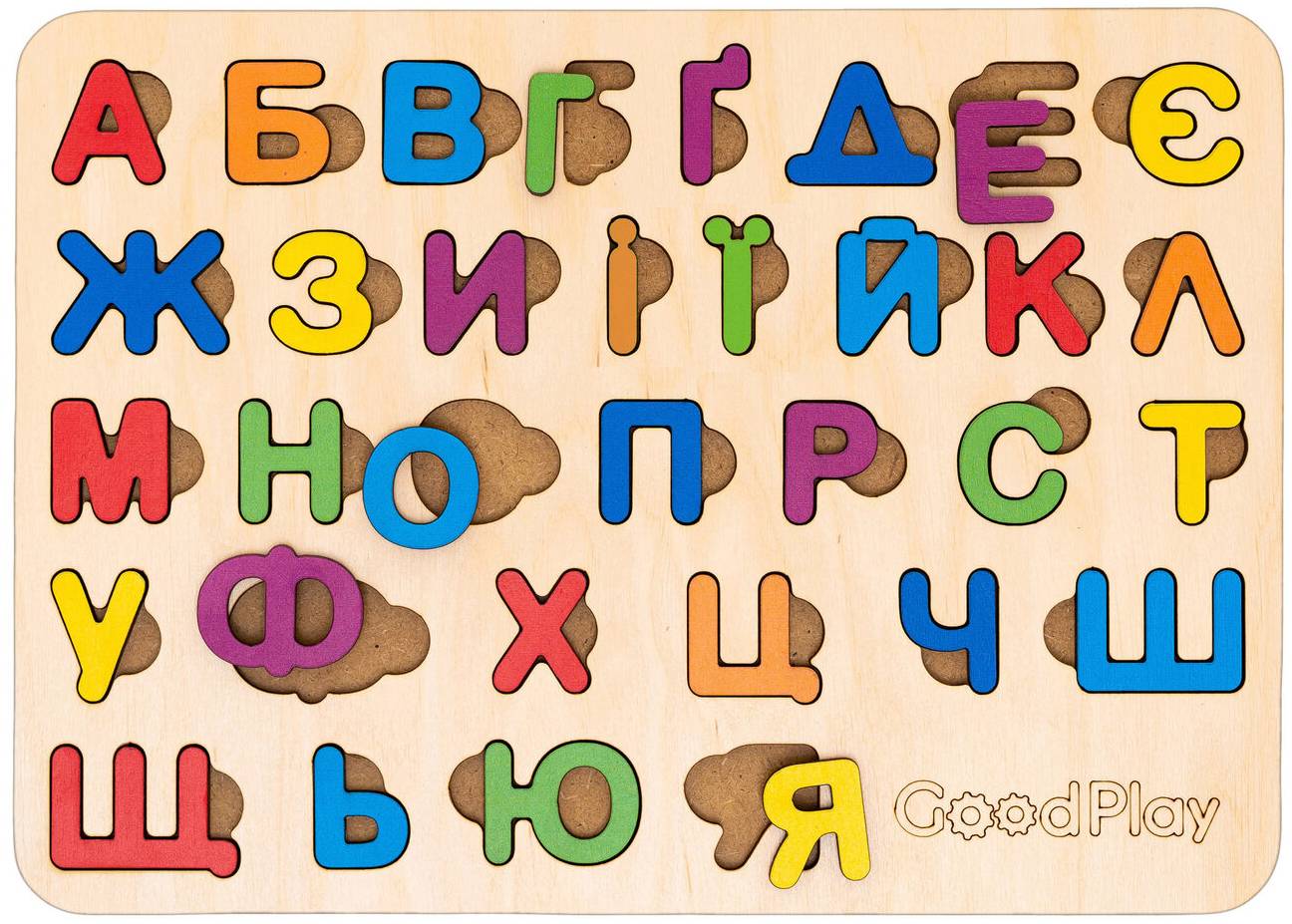 Фото - Сортер GoodPlay Азбука радуга (PS-4-005)