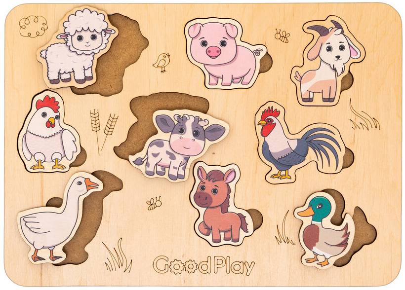 Фото - Сортер GoodPlay Ферма (PS-4-013)