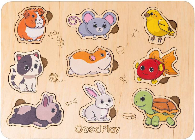 Фото - Сортер GoodPlay Домашние животные (PS-4-017)