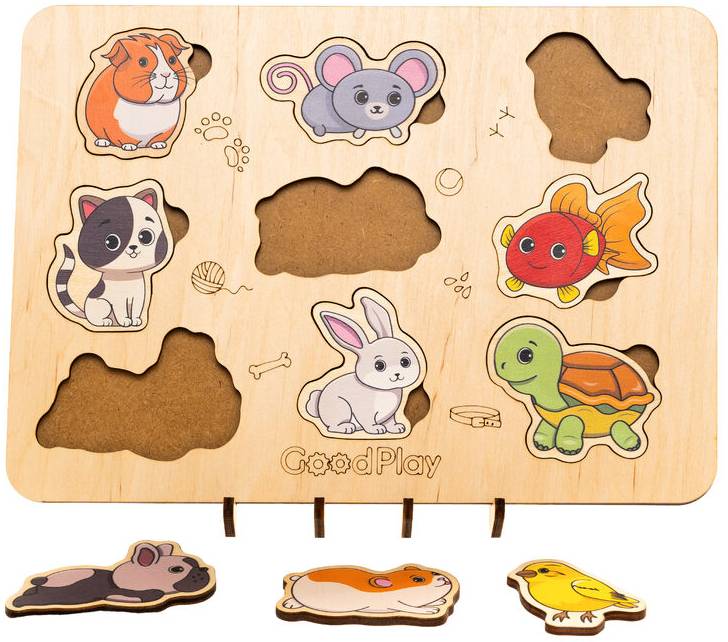 Фото - Сортер GoodPlay Домашние животные (PS-4-017)