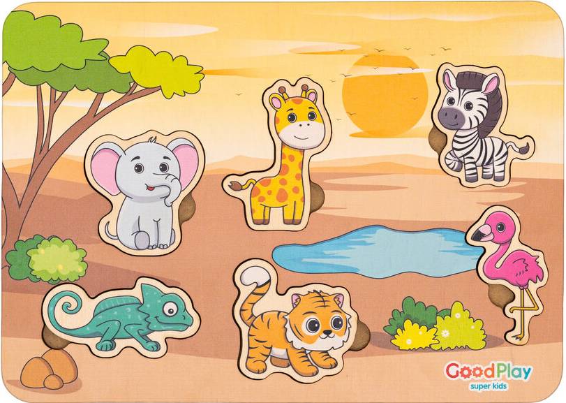 Фото - Сортер GoodPlay Тропики (PS-4-022) Фото - Сортер GoodPlay Тропики (PS-4-022)