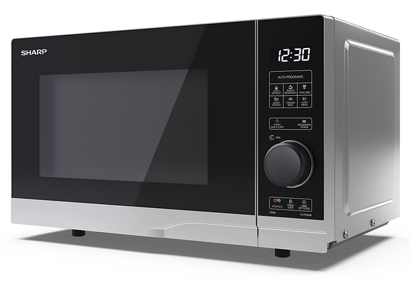 Фото - Мікрохвильова піч (НВЧ) Sharp YC-PS204AE-S