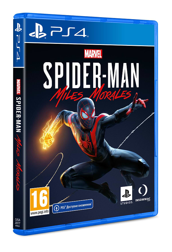 Фото - Игровой диск PS4 Marvel Spider-Man. Miles Morales (Бесплатное обновление до версии PS5)