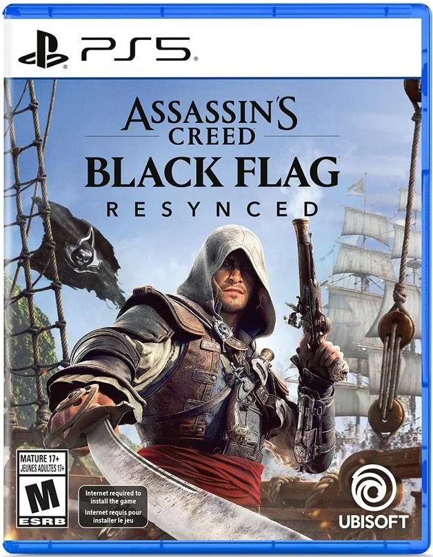 Ігровий диск PS5 Assassin's Creed Black Flag Resynced