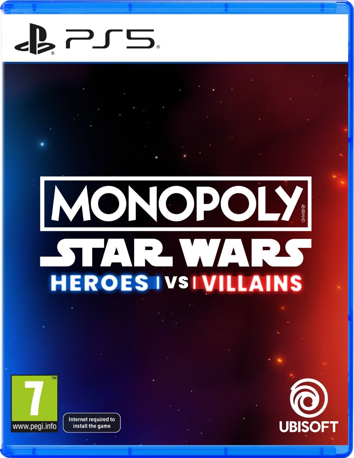 Игровой диск PS5 Monopoly: Star Wars™ Heroes vs. Villains