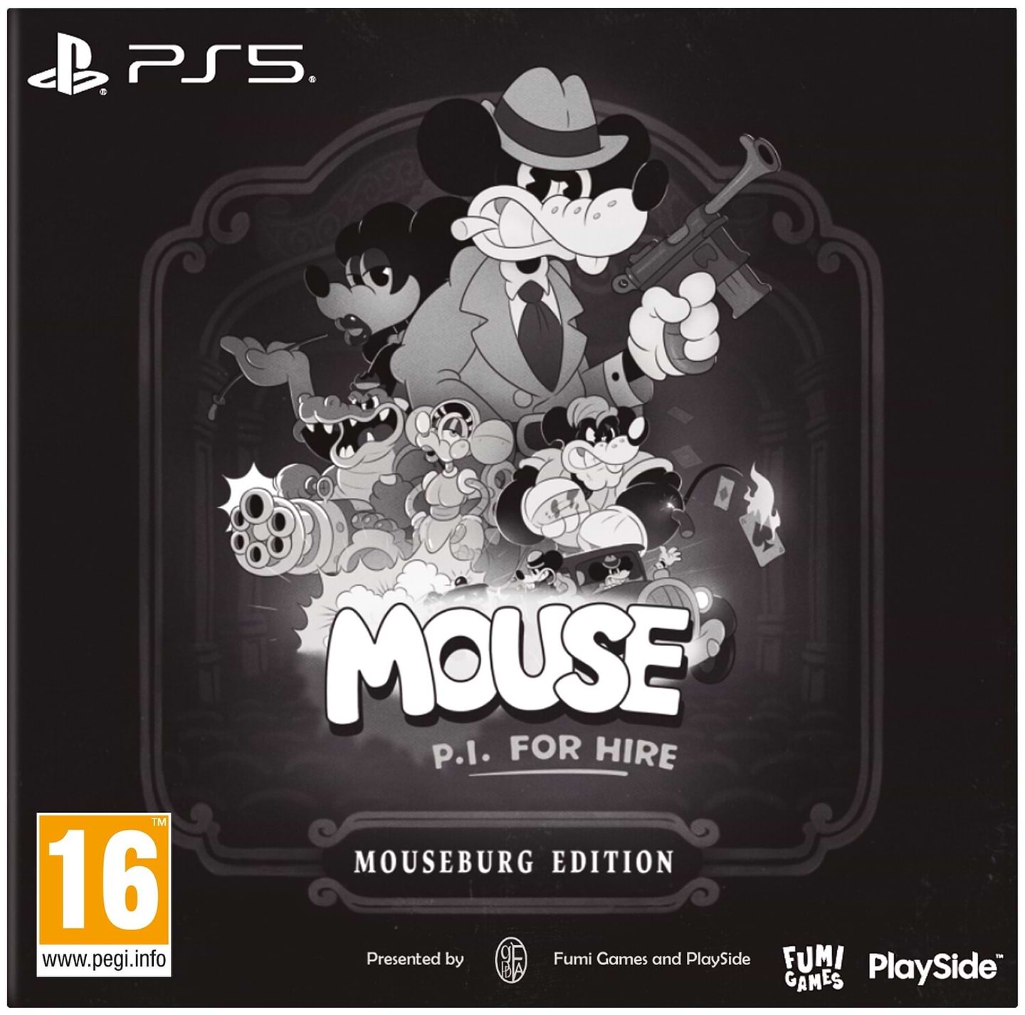 Игровой диск PS5 MOUSE: P.I. For Hire - Mouseburg Edition