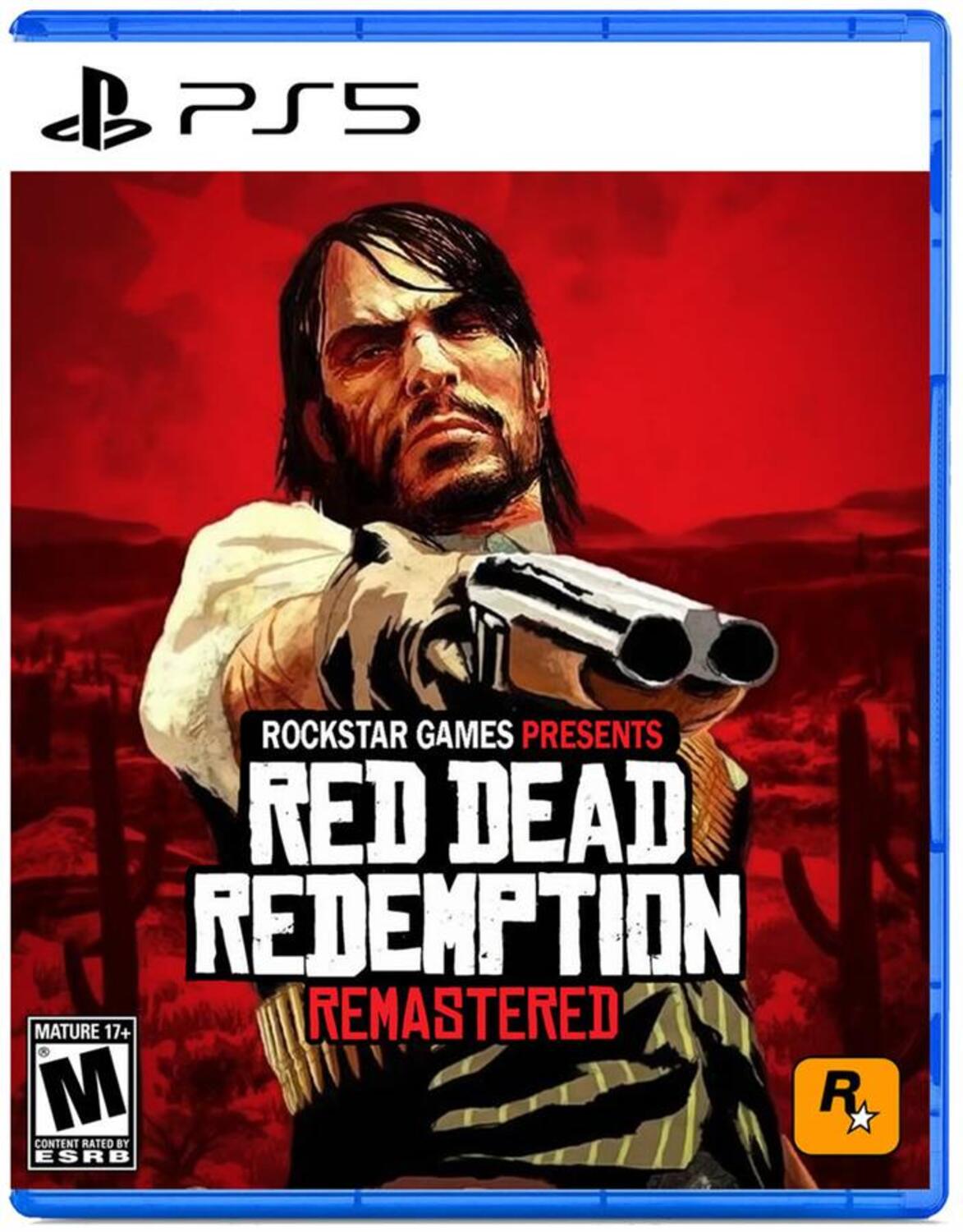 Игровой диск PS5 Red Dead Redemption Remastered