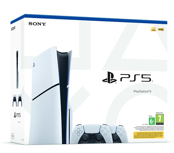 Фото - Уцінка - Ігрова приставка PlayStation 5 Slim + DualSense