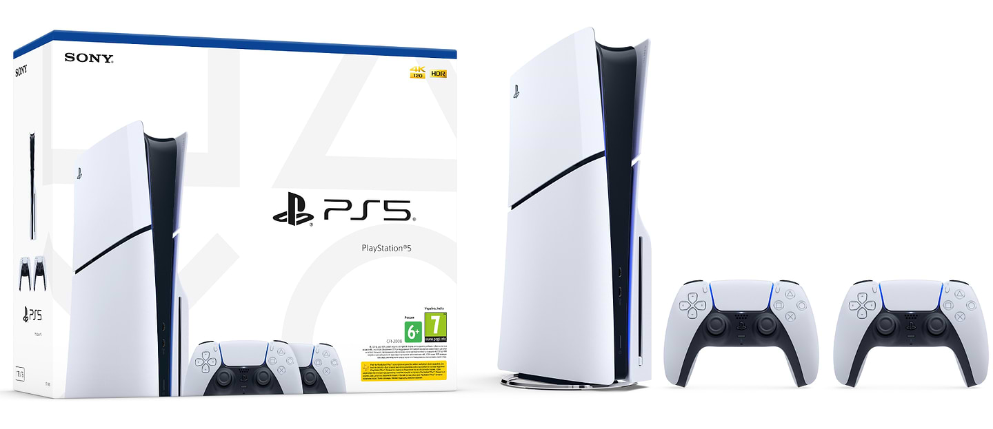 Ігрова приставка PlayStation 5 Slim + DualSense - Фото 1