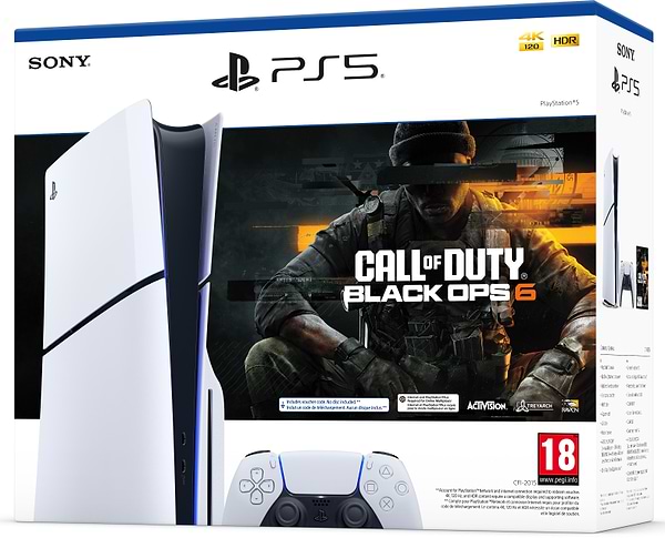 Фото - Ігрова приставка PlayStation 5 Slim Blu-ray (Call of Duty Black Ops 6)