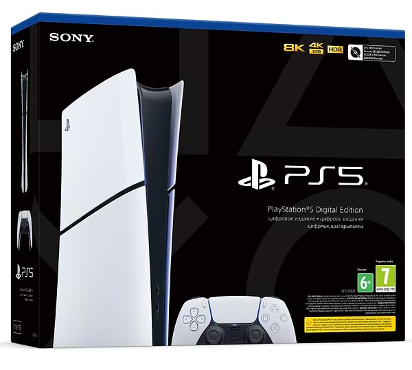 Фото - Ігрова приставка PlayStation 5 Slim Digital Edition