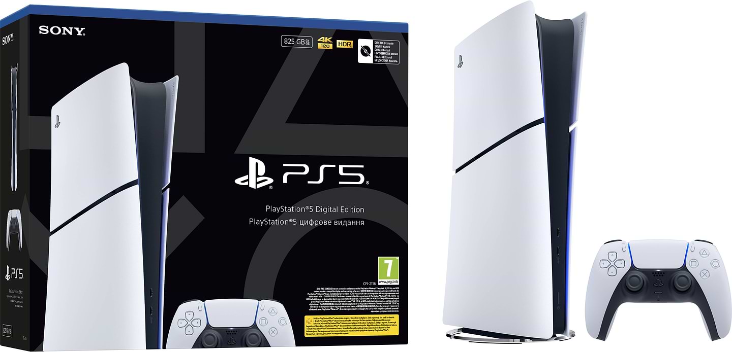Ігрова приставка PlayStation 5 Slim Digital Edition - Фото 1
