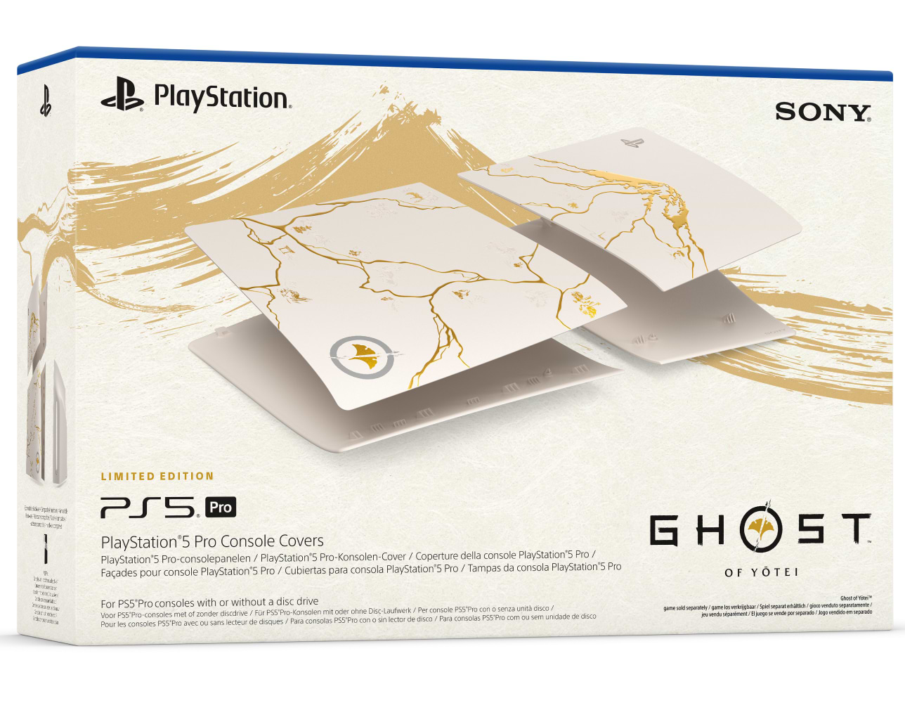 Панелі корпусу консолі PS5 PlayStation 5 Pro [Ghost of Yōtei Limited Edition]