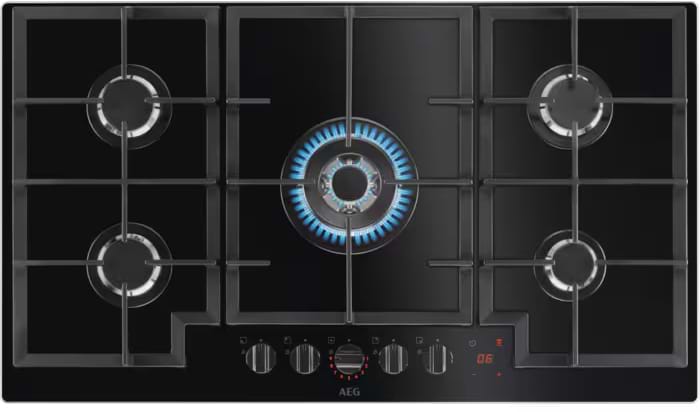 Варочная панель газовая AEG HKB95450NB - Фото 1