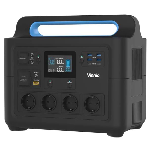 Зарядна станція універсальна Vinnic BATUR PRO Power Station PSB1000 Refurbished (PSB1000-1228wh-220-EUREF)