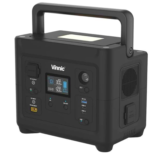 Фото - Зарядна станція універсальна Vinnic BATUR MINI Power Station PSB500 (PSB500-288wh)