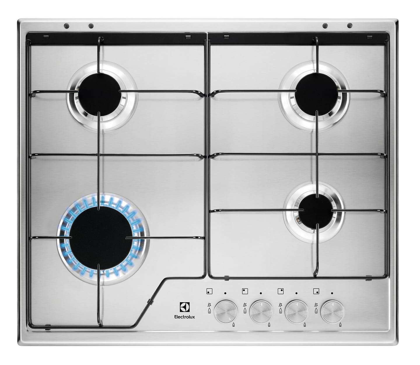 Варочная панель газовая Electrolux KGS6424SX - Фото 1