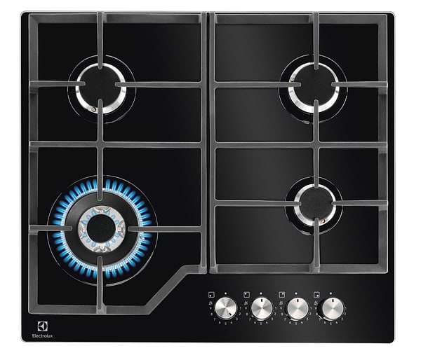Фото - Духова шафа + варильна поверхня газова Electrolux EOF5C50BZ + KGG64362K