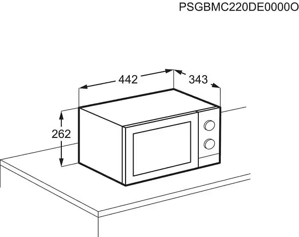 Фото - Мікрохвильова піч (НВЧ) Electrolux EMZ421MMW