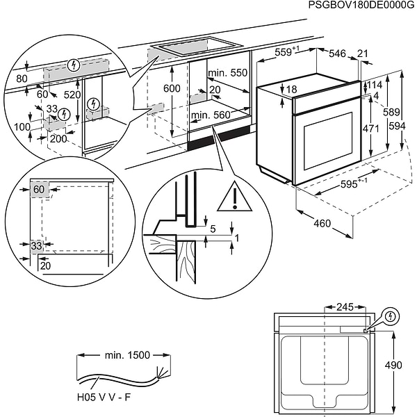 Фото - Духова шафа електрична Electrolux LVL8E09Z
