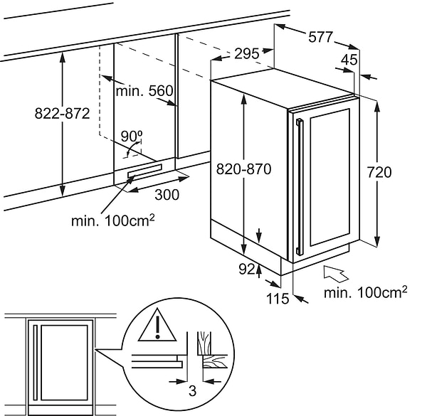Фото - Винный шкаф Electrolux EWUS020B5B