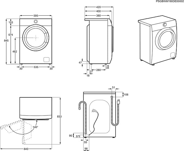 Фото - Стиральная машина Electrolux EW6S404WU