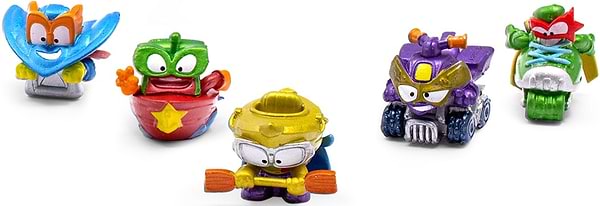 Фото - Набор игровых фигурок SuperThings «Rivals of Kaboom» – ЭКСТРЕМАЛЬНЫЕ ГОНЩИКИ (5 экскл. фигурок) (PSTSD48TIN40)