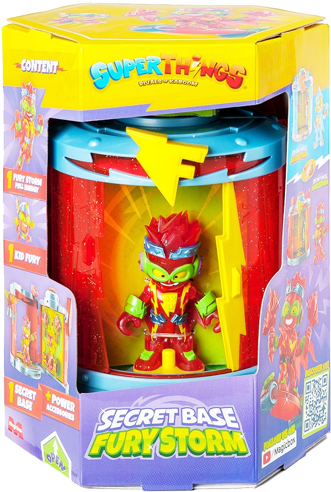 Набор игровых фигурок SuperThings СЕКРЕТНАЯ БАЗА ФЬЮРИ СТОРМ (PSTSP116IN140)