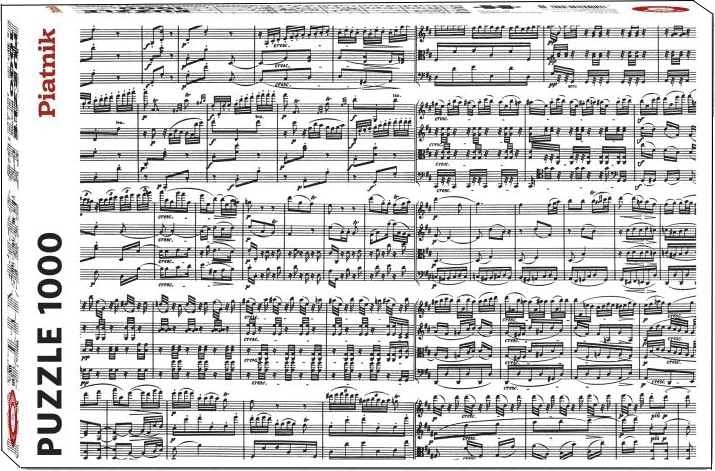 Пазлы (8+) Piatnik Музыкальные ноты 1000 эл. (PT-543449)