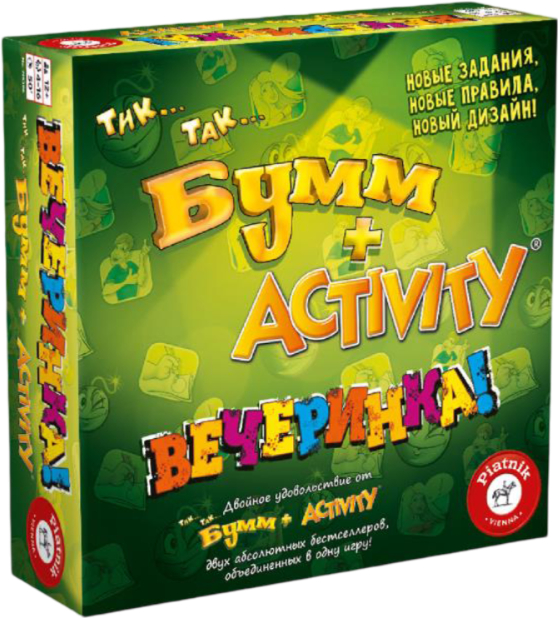 Настільна гра (12+) Piatnik Цок-Цок-Бабах + Activity Вечірка (PT-715396)