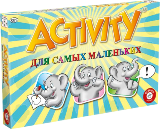 Настільна гра (3-4 роки) Piatnik Activity Для малюків (PT-755040)