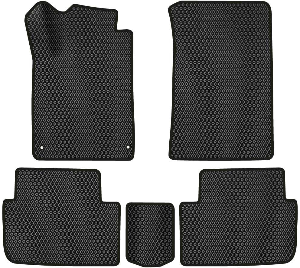 EVA коврики в салон авто EVAtech для 407 AT Peugeot 2004-2010 1 поколение Sedan EU PT11132CD5CP2RBB