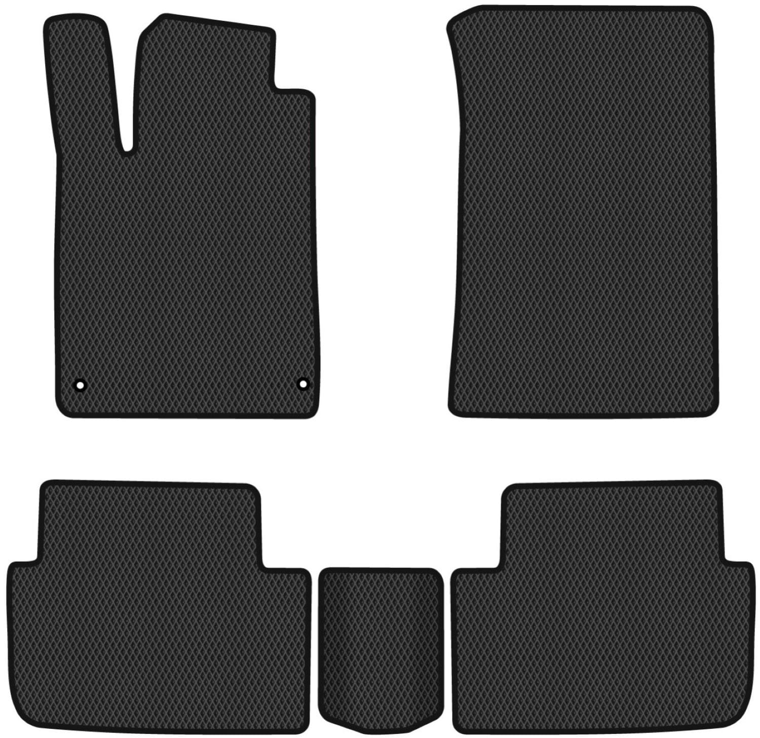 EVA коврики в салон авто EVAtech для 407 AT Peugeot 2004-2010 1 поколение Combi EU (PT11241C5CP2RBB)