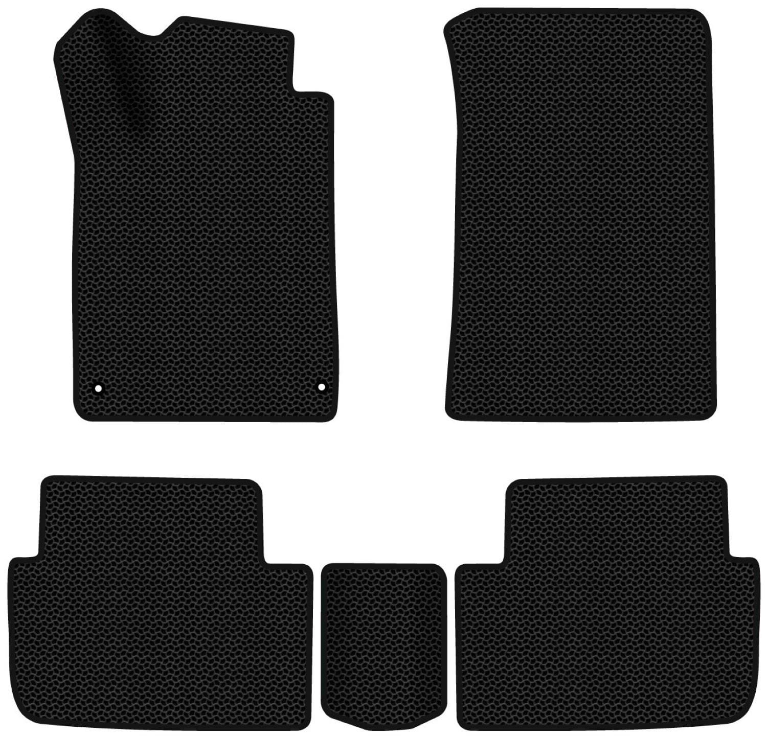 EVA коврики в салон авто EVAtech для 407 AT Peugeot 2004-2010 1 поколение Combi EU (PT11241CD5CP2KBB)