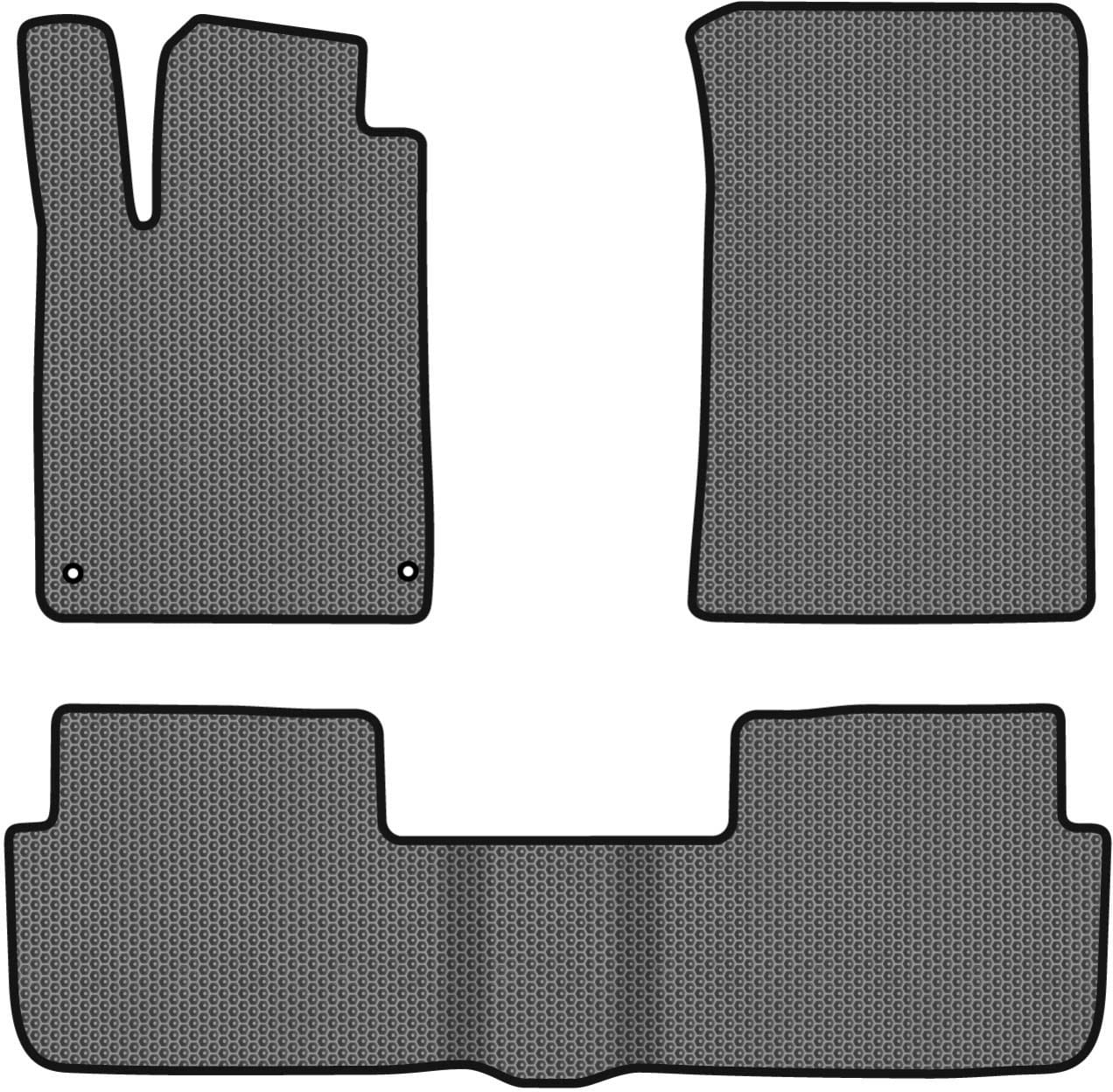 EVA коврики в салон авто EVAtech для 407 AT Peugeot 2004-2010 1 поколение Combi EU PT11241Z3CP2SGB